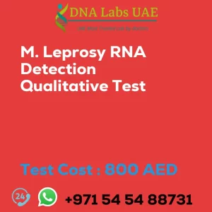 M. Leprosy RNA Detection Qualitative Test sale cost 800 AED