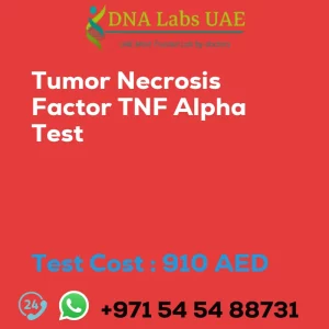 Tumor Necrosis Factor TNF Alpha Test sale cost 910 AED