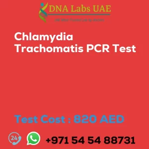 Chlamydia Trachomatis PCR Test sale cost 820 AED