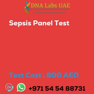 Sepsis Panel Test sale cost 800 AED