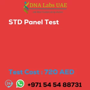 STD Panel Test sale cost 720 AED