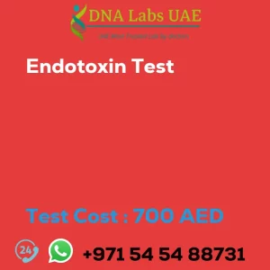 Endotoxin Test sale cost 700 AED