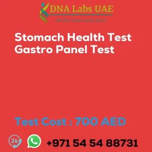 Stomach Health Test Gastro Panel Test sale cost 700 AED