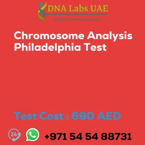 Chromosome Analysis Philadelphia Test sale cost 690 AED