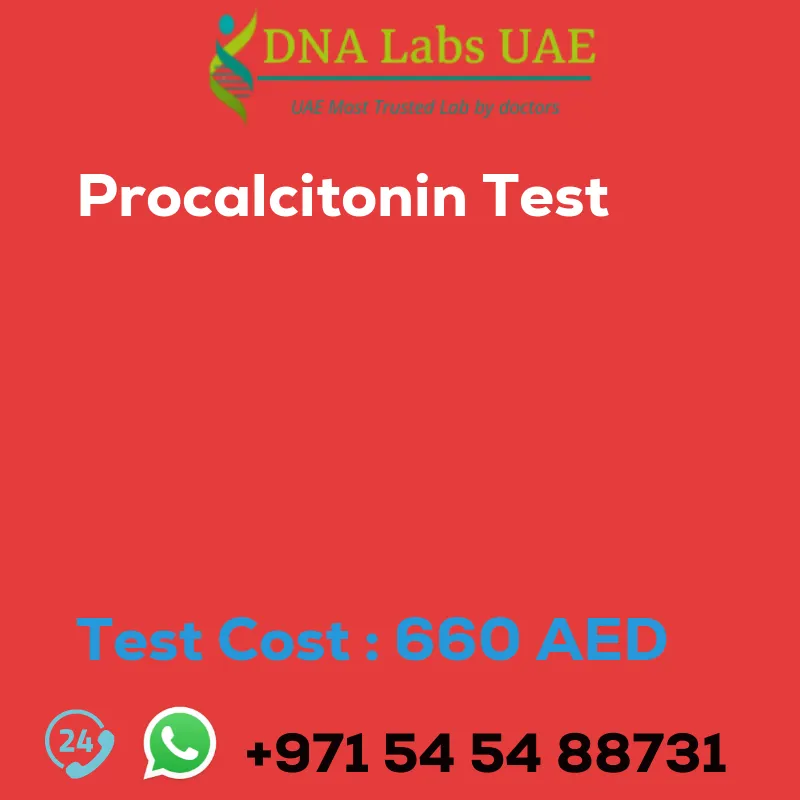Procalcitonin Test sale cost 660 AED