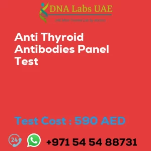 Anti Thyroid Antibodies Panel Test sale cost 590 AED