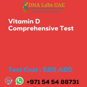 Vitamin D Comprehensive Test sale cost 520 AED