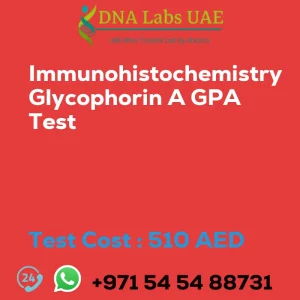 Immunohistochemistry Glycophorin A GPA Test sale cost 510 AED