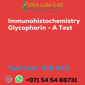 Immunohistochemistry Glycophorin - A Test sale cost 510 AED