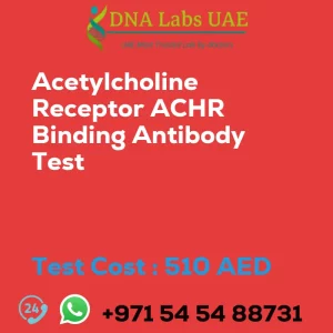 Acetylcholine Receptor ACHR Binding Antibody Test sale cost 510 AED