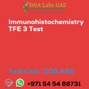 Immunohistochemistry TFE 3 Test sale cost 500 AED