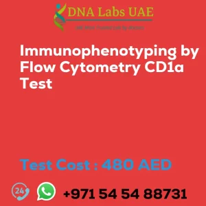 Immunophenotyping by Flow Cytometry CD1a Test sale cost 480 AED