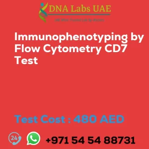Immunophenotyping by Flow Cytometry CD7 Test sale cost 480 AED