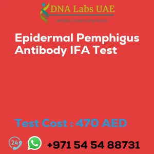 Epidermal Pemphigus Antibody IFA Test sale cost 470 AED