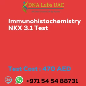 Immunohistochemistry NKX 3.1 Test sale cost 470 AED