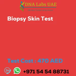 Biopsy Skin Test sale cost 470 AED