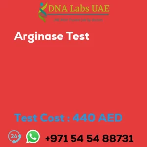 Arginase Test sale cost 440 AED