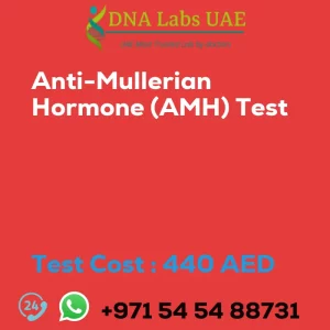 Anti-Mullerian Hormone (AMH) Test sale cost 440 AED