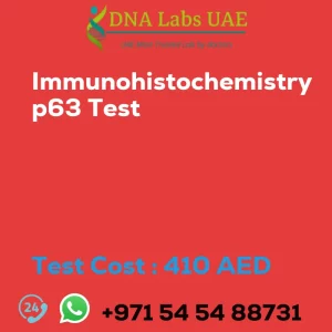 Immunohistochemistry p63 Test sale cost 410 AED