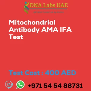 Mitochondrial Antibody AMA IFA Test sale cost 400 AED