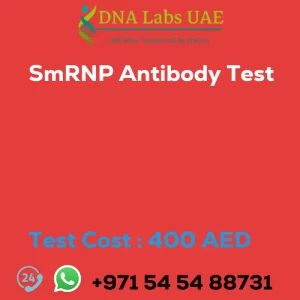 SmRNP Antibody Test sale cost 400 AED