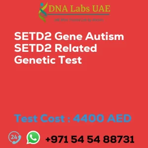 SETD2 Gene Autism SETD2 Related Genetic Test sale cost 4400 AED