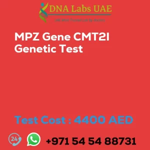 MPZ Gene CMT2I Genetic Test sale cost 4400 AED