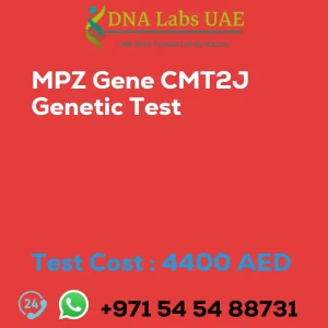 MPZ Gene CMT2J Genetic Test sale cost 4400 AED