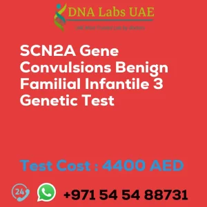 SCN2A Gene Convulsions Benign Familial Infantile 3 Genetic Test sale cost 4400 AED