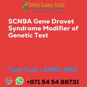 SCN9A Gene Dravet Syndrome Modifier of Genetic Test sale cost 4400 AED