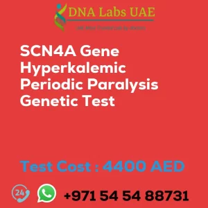 SCN4A Gene Hyperkalemic Periodic Paralysis Genetic Test sale cost 4400 AED